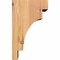 Ekena Millwork Mediterranean Smooth Corbel, Western Red Cedar, 5 1/2"W x 6"D x 10"H COR06X06X10MED00SWR - alternate 2